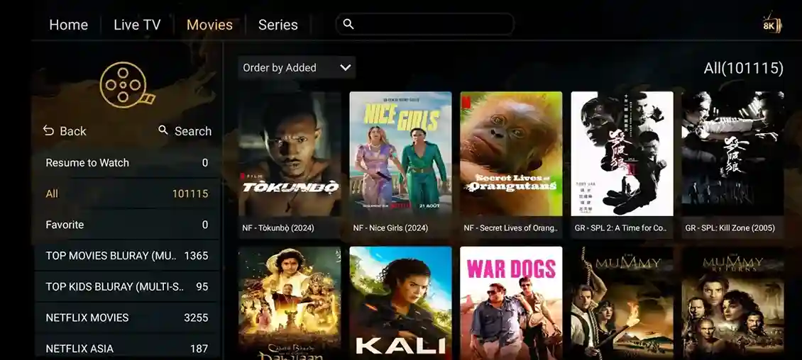 Preview 5 - Tenetstreams IPTV Premium IPTV Subscription